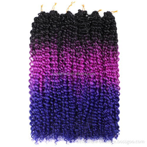Hot sell 18inch 22 strands Passion Twist Crochet Braiding Hair passion twist hair 36 inch
